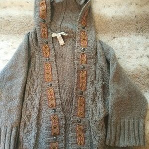 Cozy American Rag boho sweater